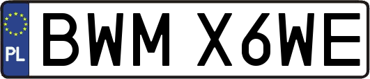 BWMX6WE