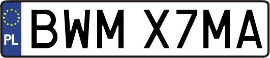 BWMX7MA