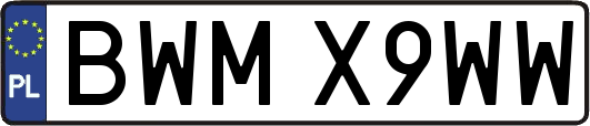 BWMX9WW