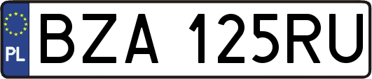 BZA125RU
