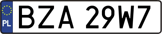 BZA29W7