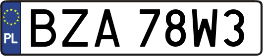 BZA78W3