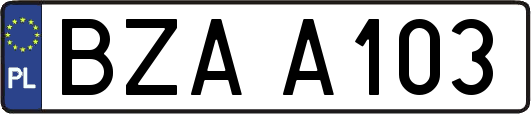 BZAA103