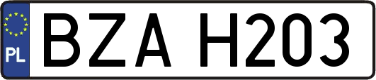 BZAH203