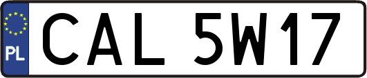 CAL5W17