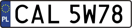 CAL5W78