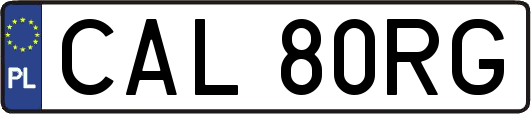 CAL80RG