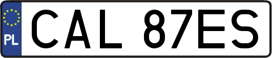 CAL87ES