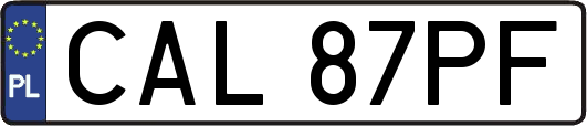 CAL87PF