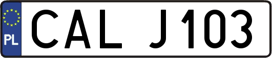 CALJ103