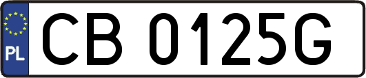 CB0125G