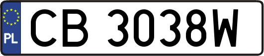 CB3038W