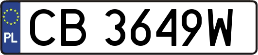CB3649W