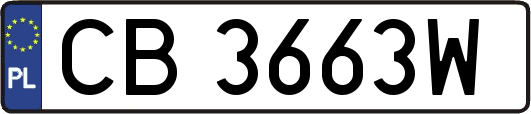 CB3663W