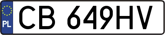 CB649HV