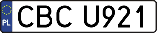 CBCU921