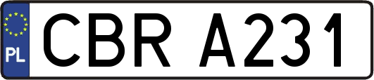 CBRA231