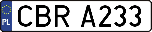 CBRA233