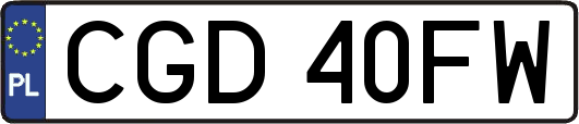 CGD40FW