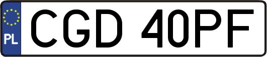 CGD40PF
