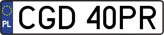 CGD40PR