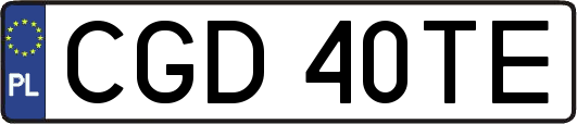 CGD40TE