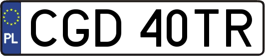 CGD40TR