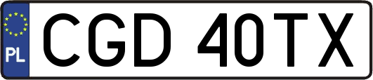 CGD40TX