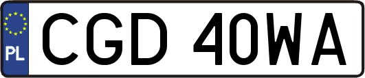 CGD40WA