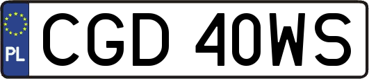 CGD40WS