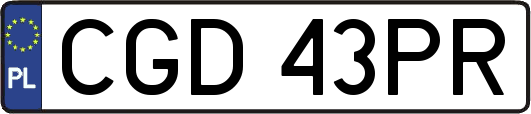 CGD43PR