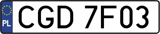 CGD7F03