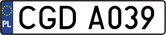 CGDA039