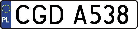 CGDA538