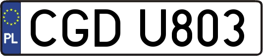 CGDU803