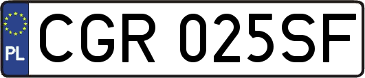 CGR025SF