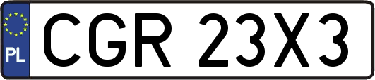 CGR23X3