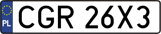 CGR26X3