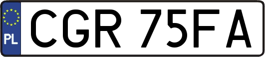 CGR75FA