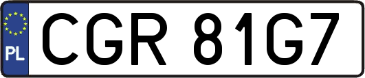 CGR81G7