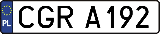 CGRA192