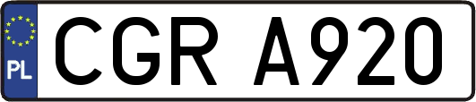 CGRA920