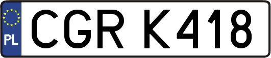 CGRK418