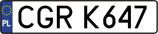 CGRK647