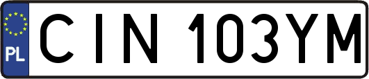 CIN103YM