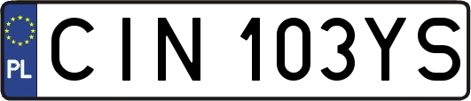 CIN103YS