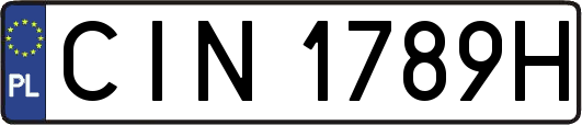 CIN1789H