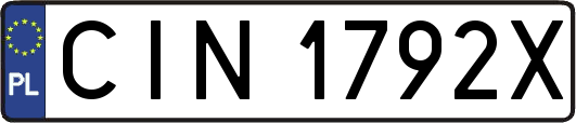 CIN1792X