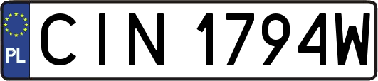 CIN1794W