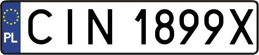 CIN1899X